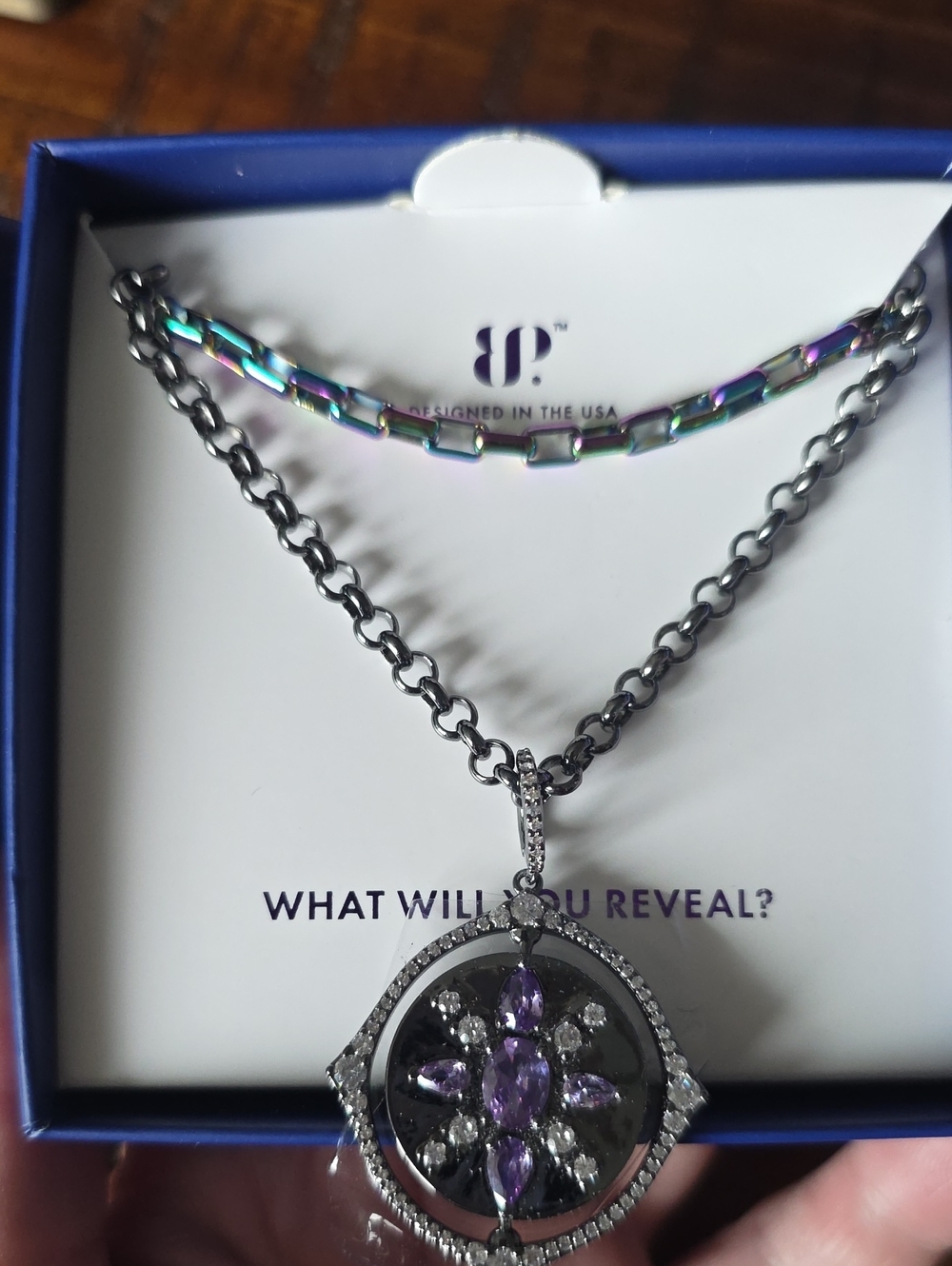 Purple Pendant Necklace - BP Sirens Collection